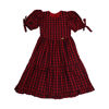 Imagem de Vestido Babadinhos Xadrez Vermelho